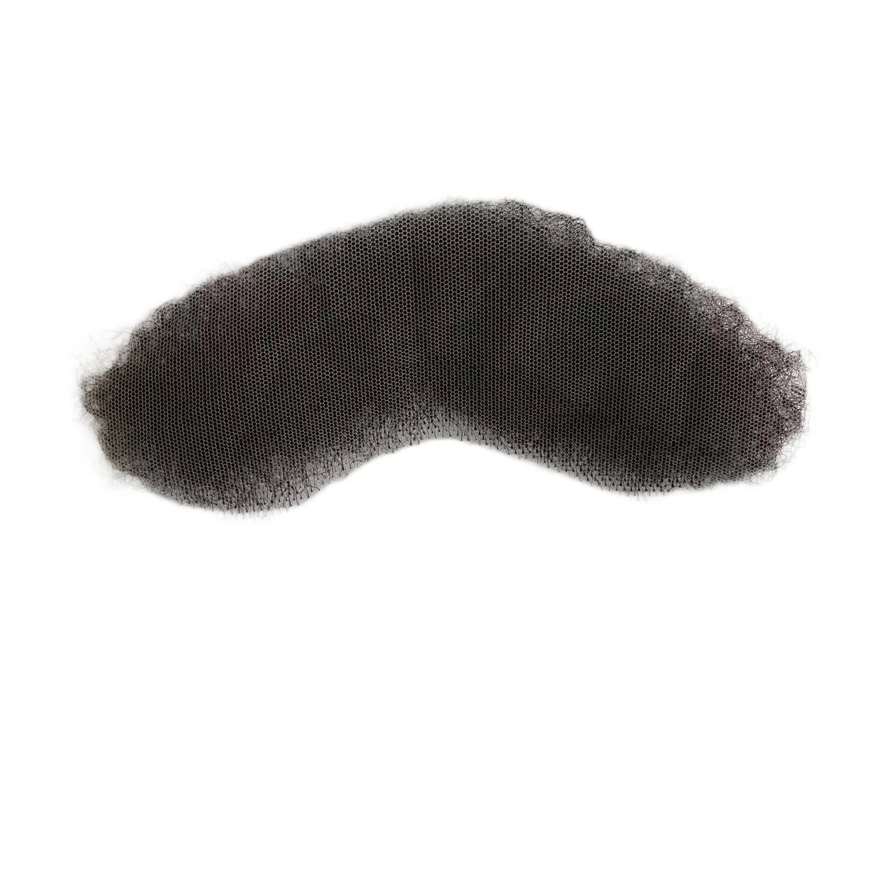 4 mm-es hullámú emberi hajból készült homlokpóthaj 1B10 1B szürke afro hajvonal