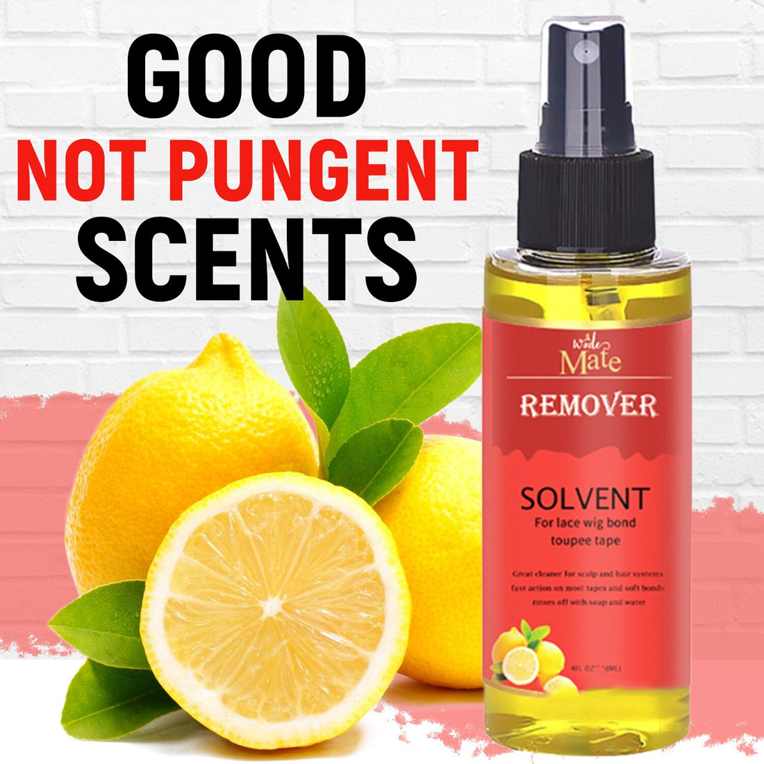 Spray Solvent Hair System Adhesive Remover Lace Wigs Hair Extension Glue Remover - product view