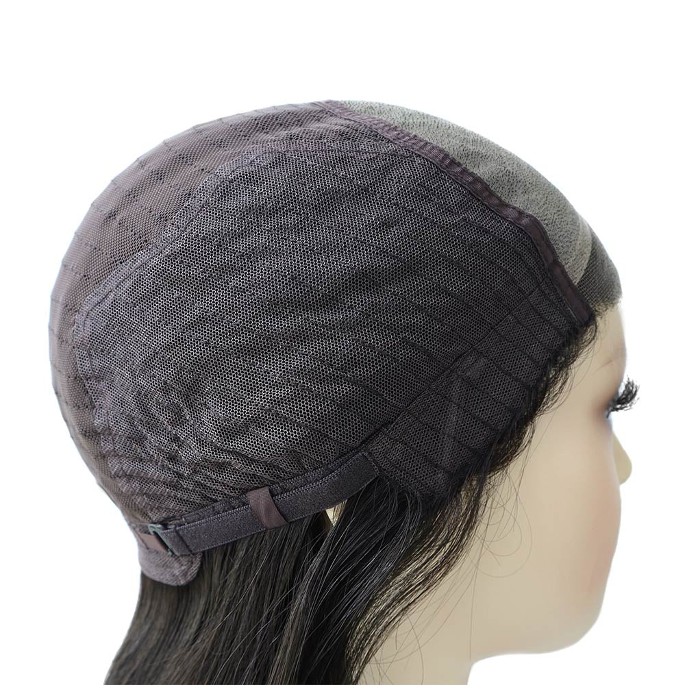 9 Inches Mono Top Wig French Lace Front Women Jewish Wig