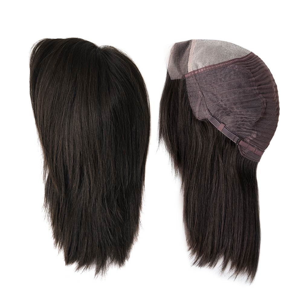 9 Inches Mono Top Wig French Lace Front Women Jewish Wig