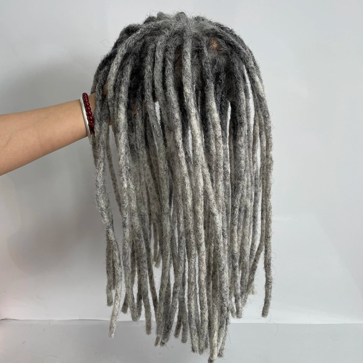 Australia Style Human Hair System 6x8 Dreadlocks Topper for Black Women