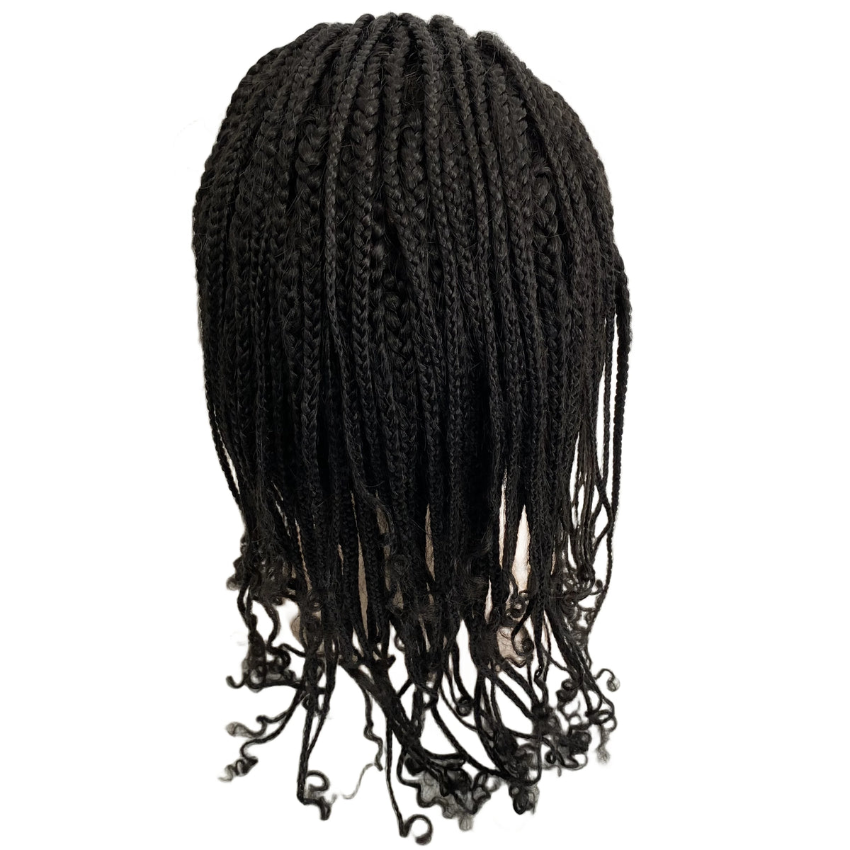 Long Box Braids Full Lace Wig for Black Men