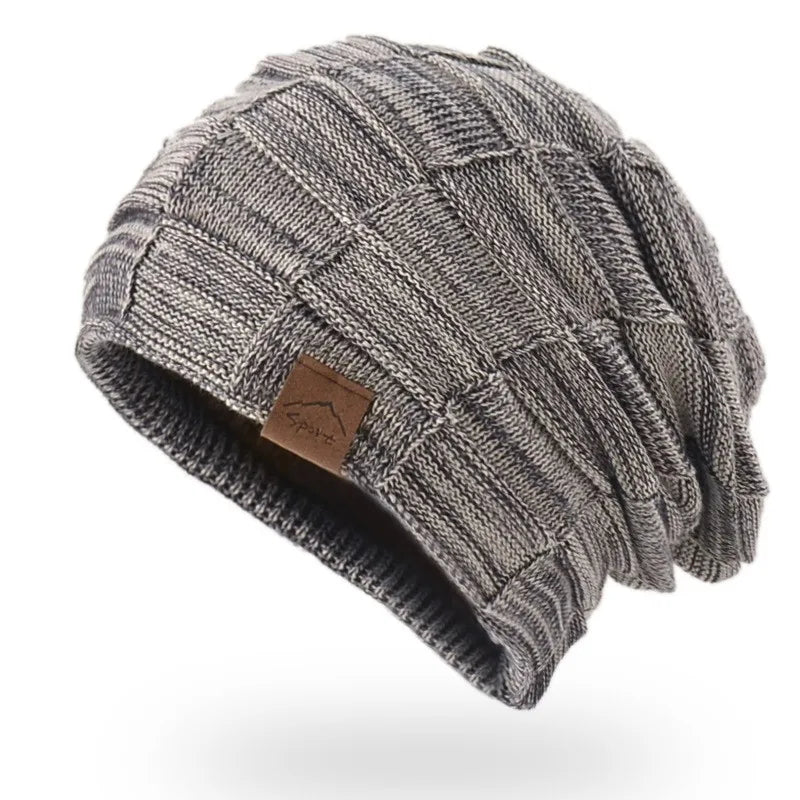 GEEN GEEN Herfst/Winter Beanie Pruiken voor Vrouwen, Brei Warme Dikke Skully Kous Beanie Muts met Haar Bevestigd, Dames Blonde Cap Pruik