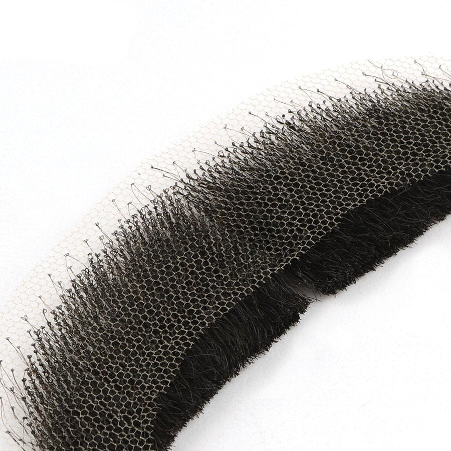 Blondeskæg ægte hår falsk skæg til mænd blonde usynligt falsk overskæg