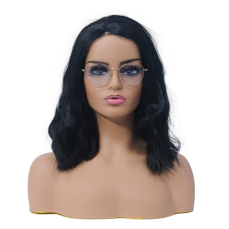 Mannequin Head Wig Showcase Holder Necklace Earrings