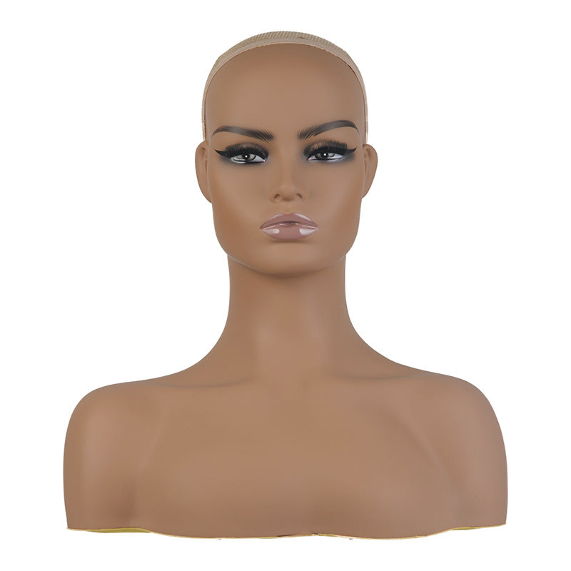 Half-Body Mannequin Head Wig Head Photo Shoulder Model