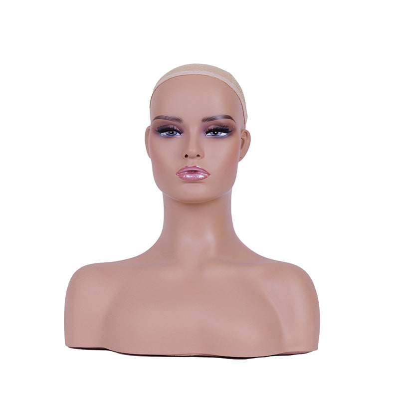 Head Wig Half Earrings Hat Mannequin
