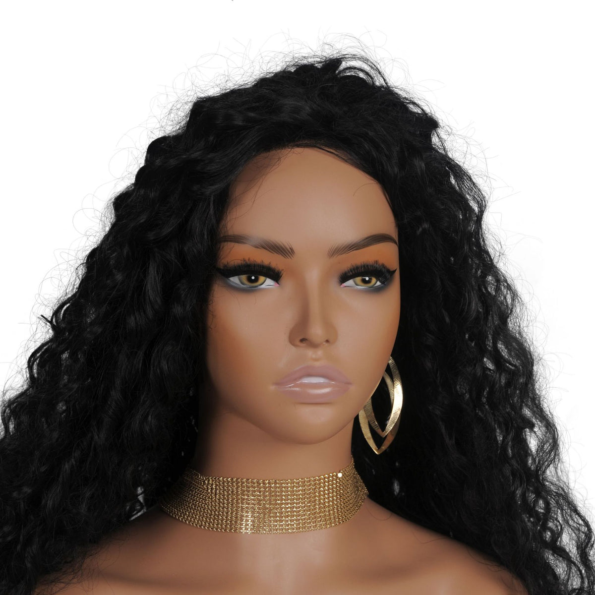 Wig, Mannequin Head, Half-Body Prop Model