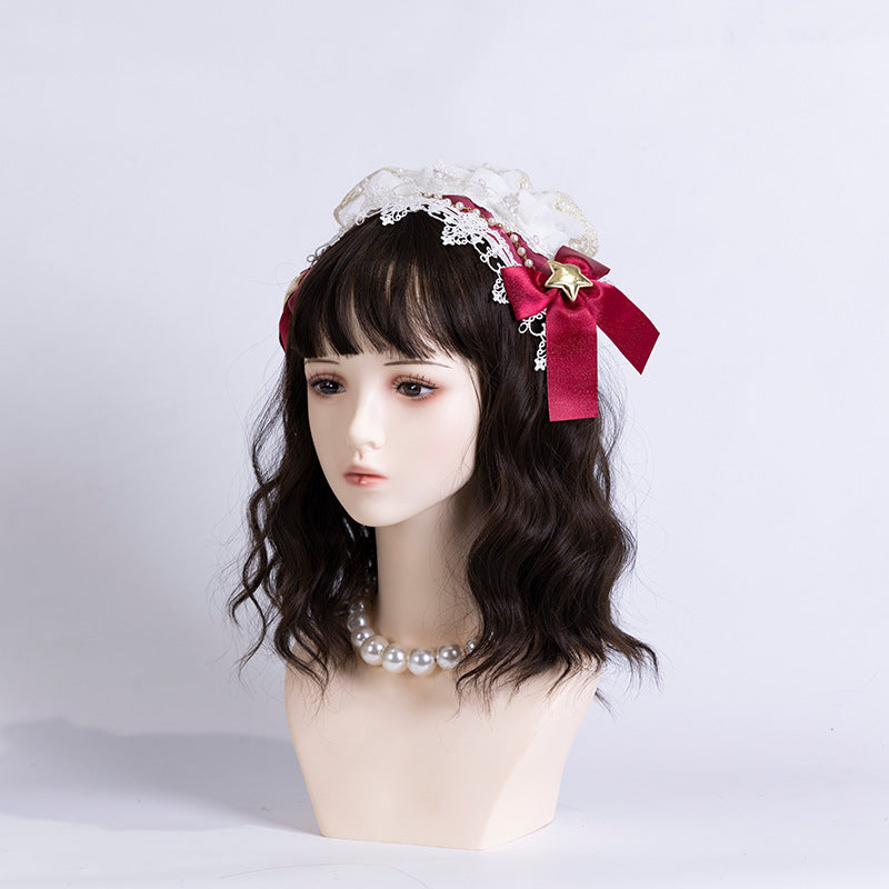 Female Simulation Anime Loli Wig Jewelry Display Prop