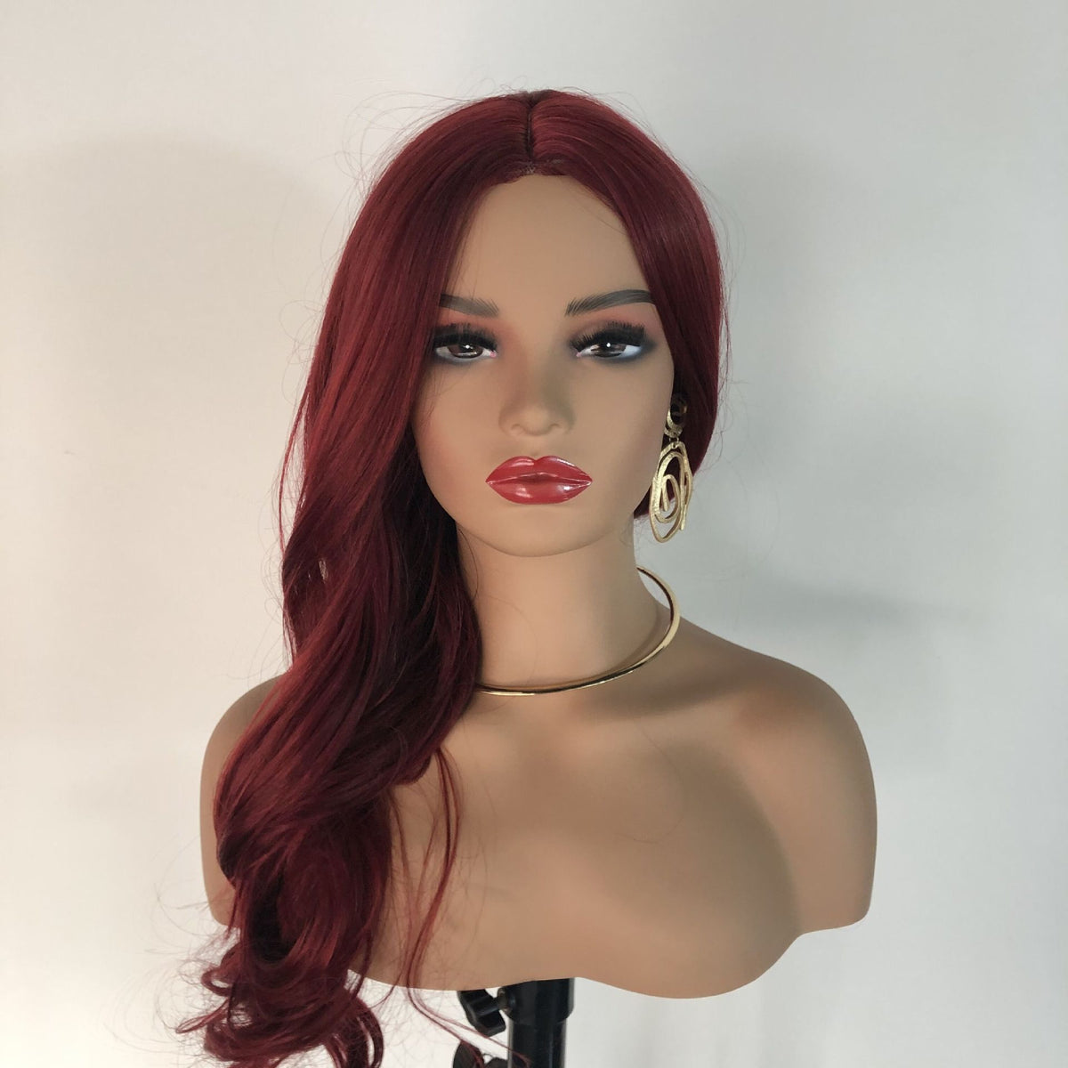 Women&#39;s Fake Head Props Hat Jewelry Display Stand Mannequin