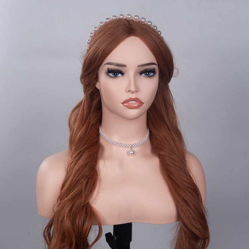 Skin Head Wig Mold, Girl Face Mold, Jewelry Display, Earrings