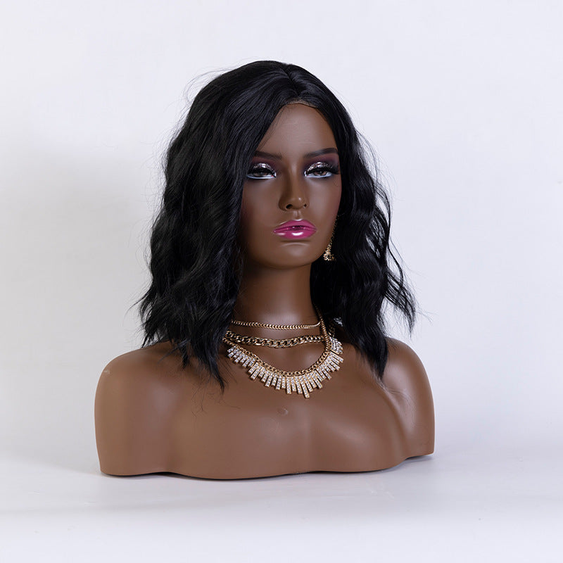 Wig Black Dummy Jewelry Display Stand Female