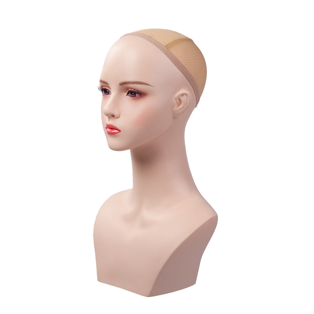 COS Wig Anime Female Double Shoulder Fake Simulation Head