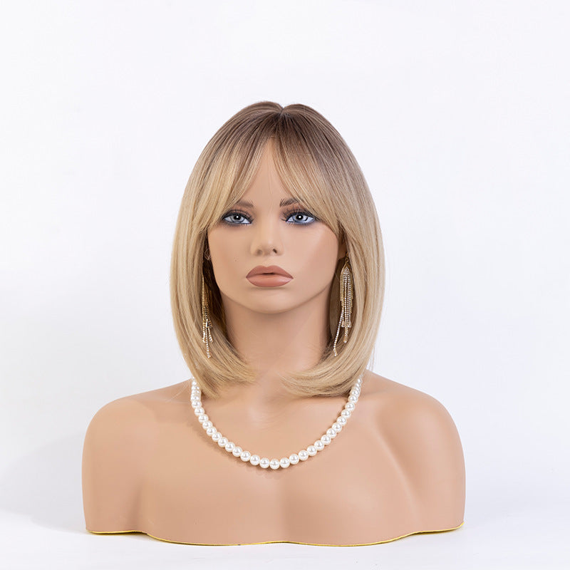 Mannequin-paryk dobbelt skulder rekvisit hoved smykke fotografering