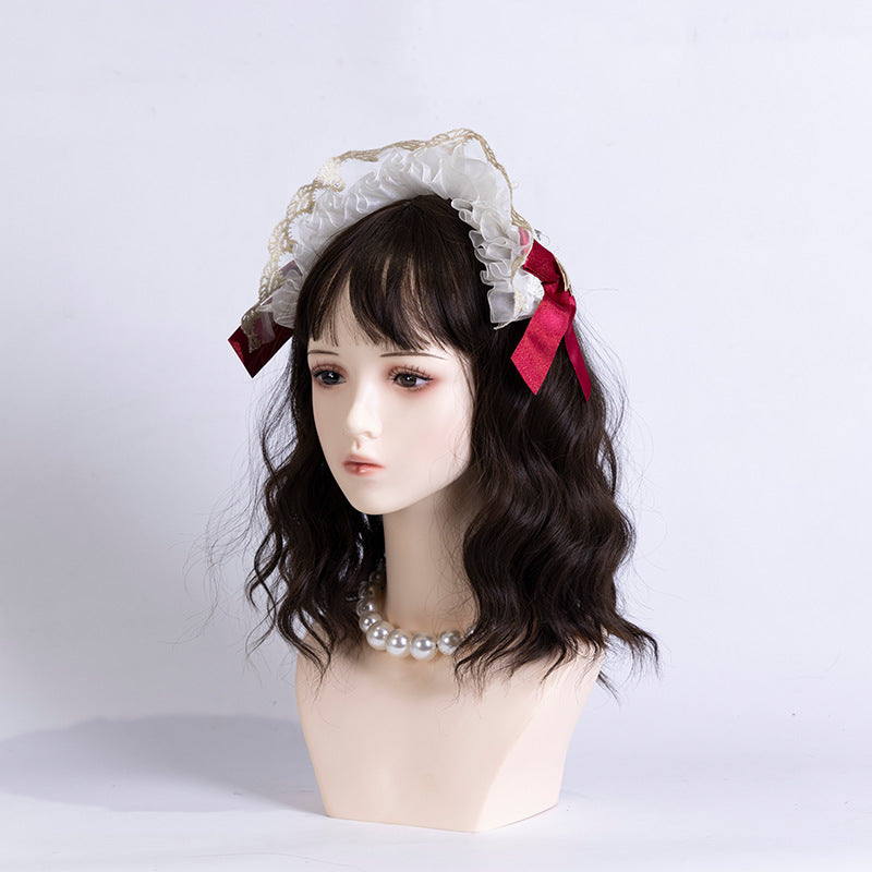 Female Simulation Anime Loli Wig Jewelry Display Prop