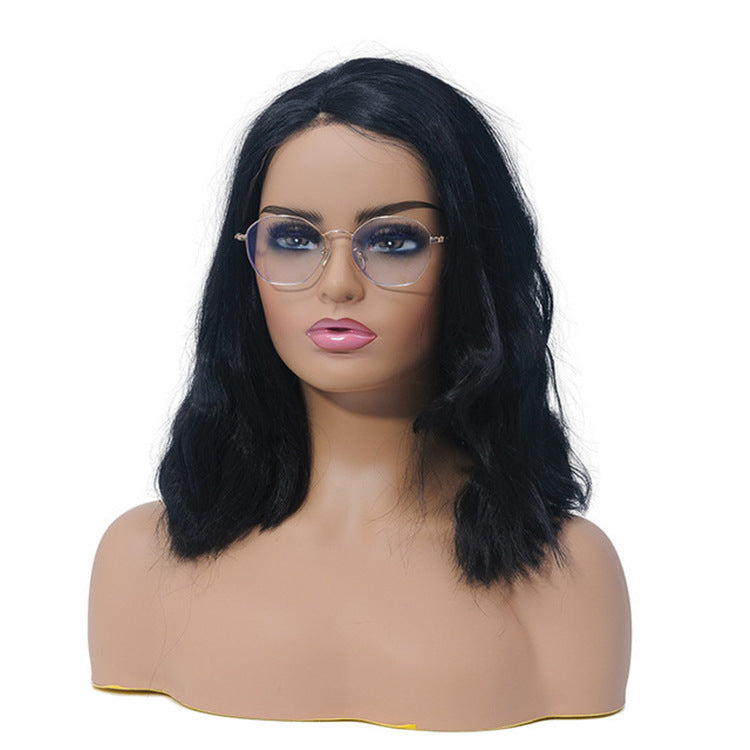 Mannequin Head Wig Showcase Holder Necklace Earrings