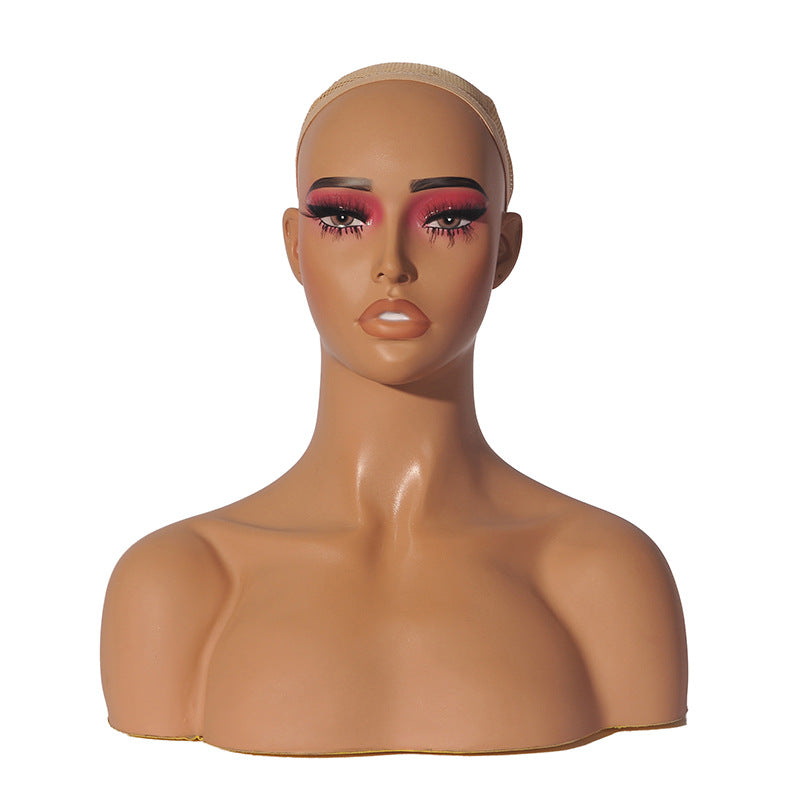 Mannequin Head Dummy Display Stand Prop Necklace Earrings