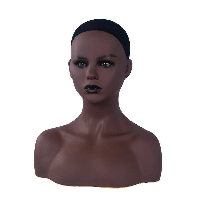 Wig Head Bracket Skin Color Simulation Eyeball Dummy Bust