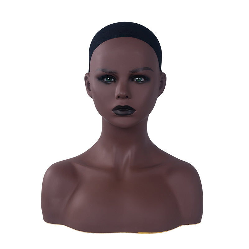 Wig Head Bracket Skin Color Simulation Eyeball Dummy Bust
