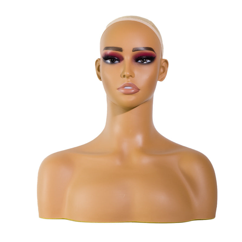Double Shoulder Earrings Necklace Half Body Mannequin Display