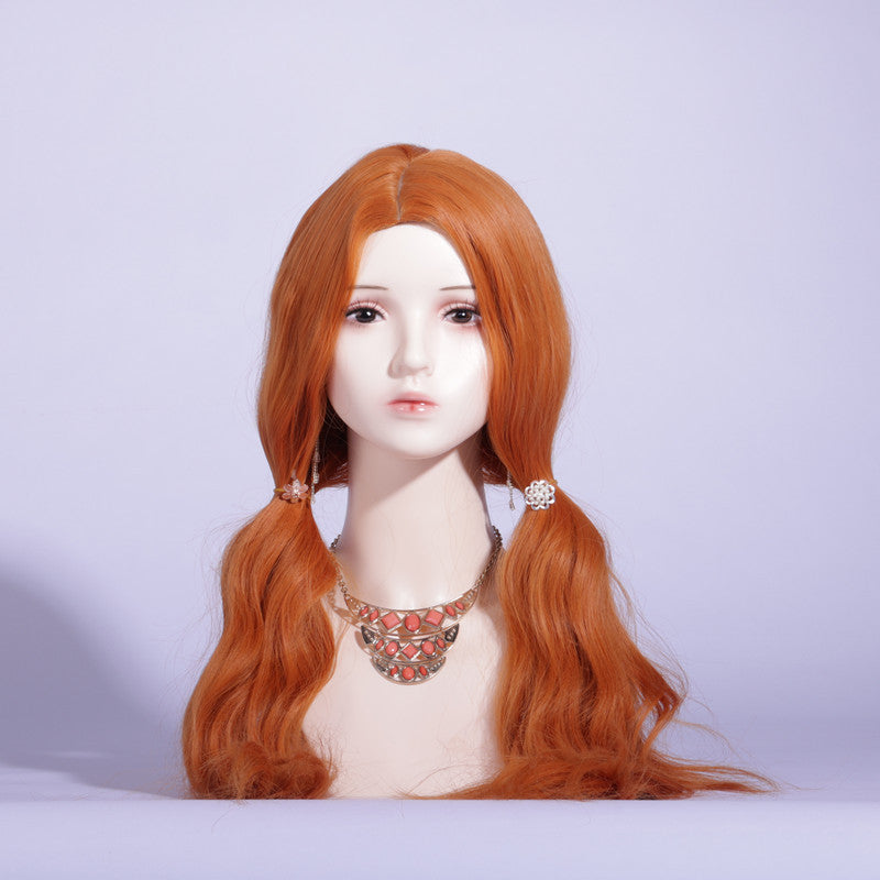 Fake Head Model Cos Anime Doll Head Earrings Necklace Show Shoulders Beauty