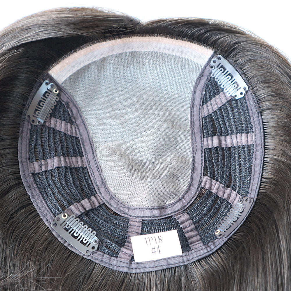 14" Clip-on mono top hårtopper til kvinder