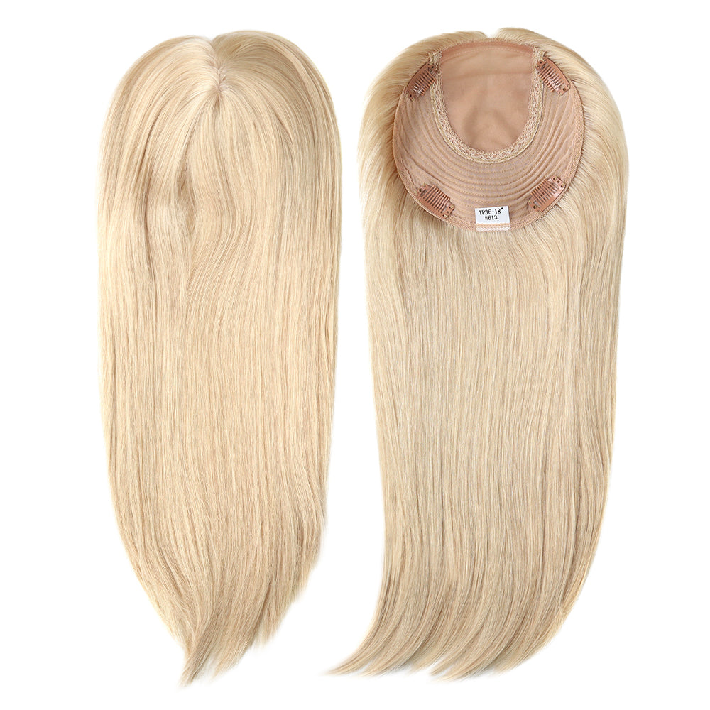 Klipsillä kiinnitettävä injektoitu polyverkkopohja hiuslisäke naisille