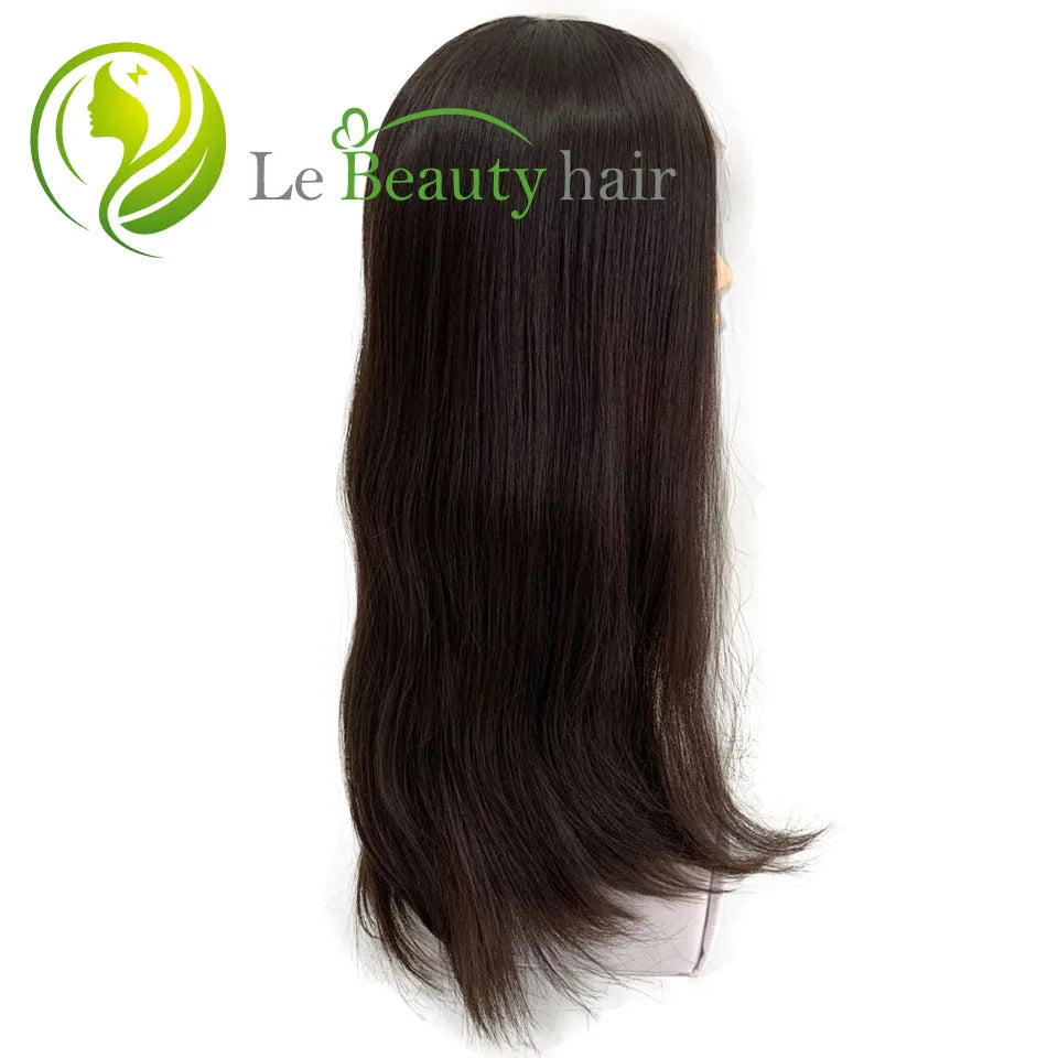 Kosher Jewish Wigs: European Hair Silk Top Wig with Ear to Ear Swiss Lace Front, Wholesale Wigs on Sale for Women