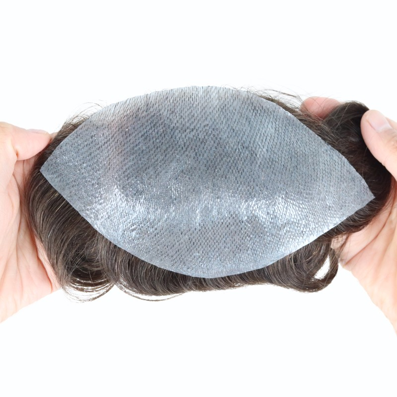 Vikende hårfeste-patch | Dekker vikende hårfeste og toppen av hodet