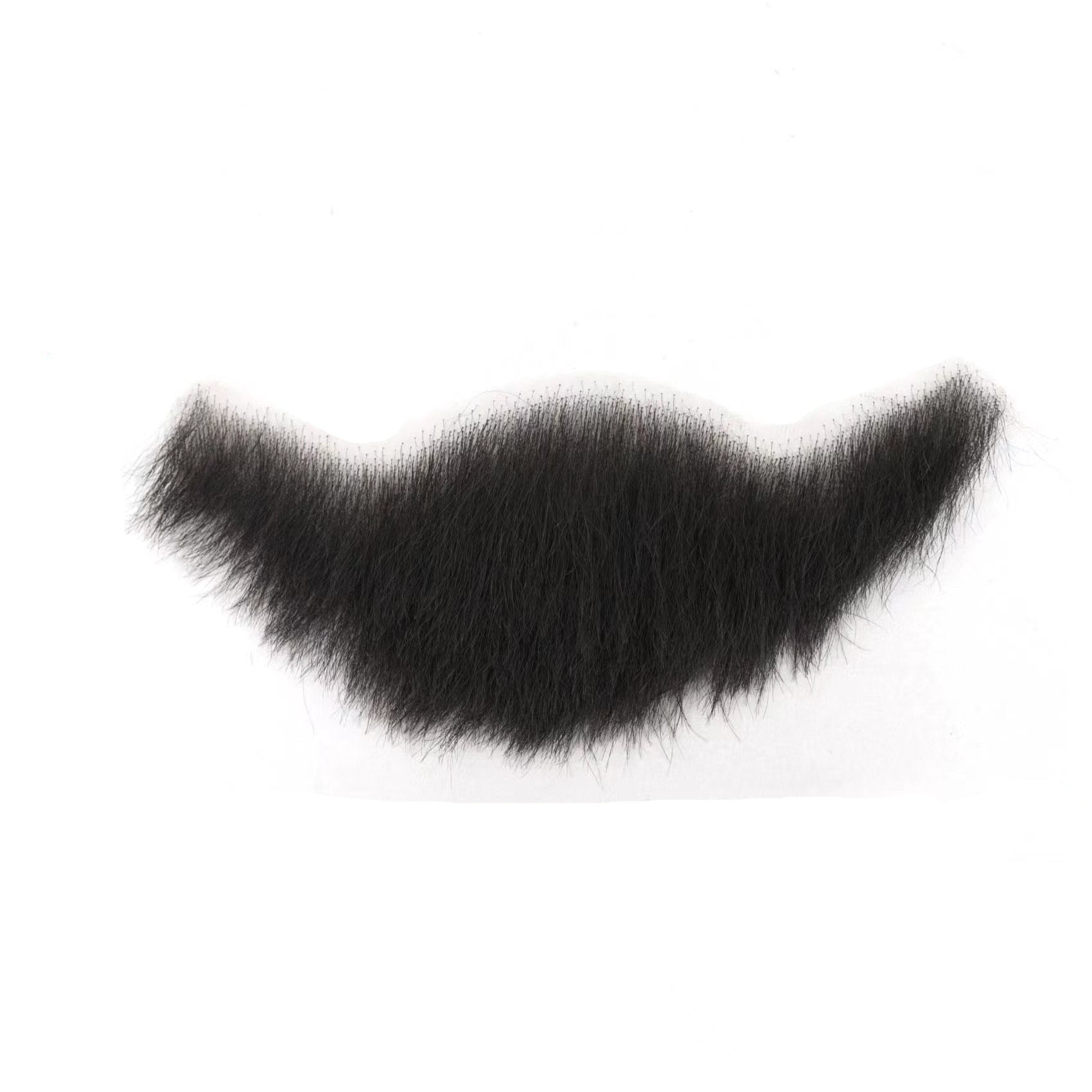 Menneskehår afrokrøllet skæg overskæg til afroamerikanske mænd