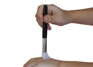 Hårsystem Klæbebørster i Silikone til Påsætning