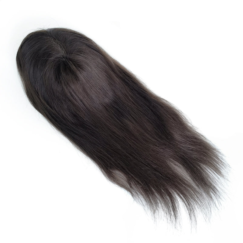 Ranskalainen pitsi polyskin-reunuksella -pohja naisten topperille