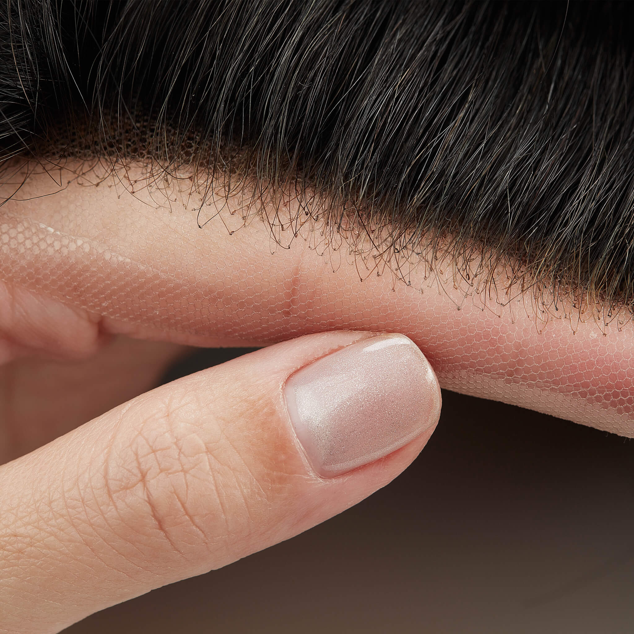 French Lace Toupees with Skin Back and Sides | Q6 Style Men's Hairpieces