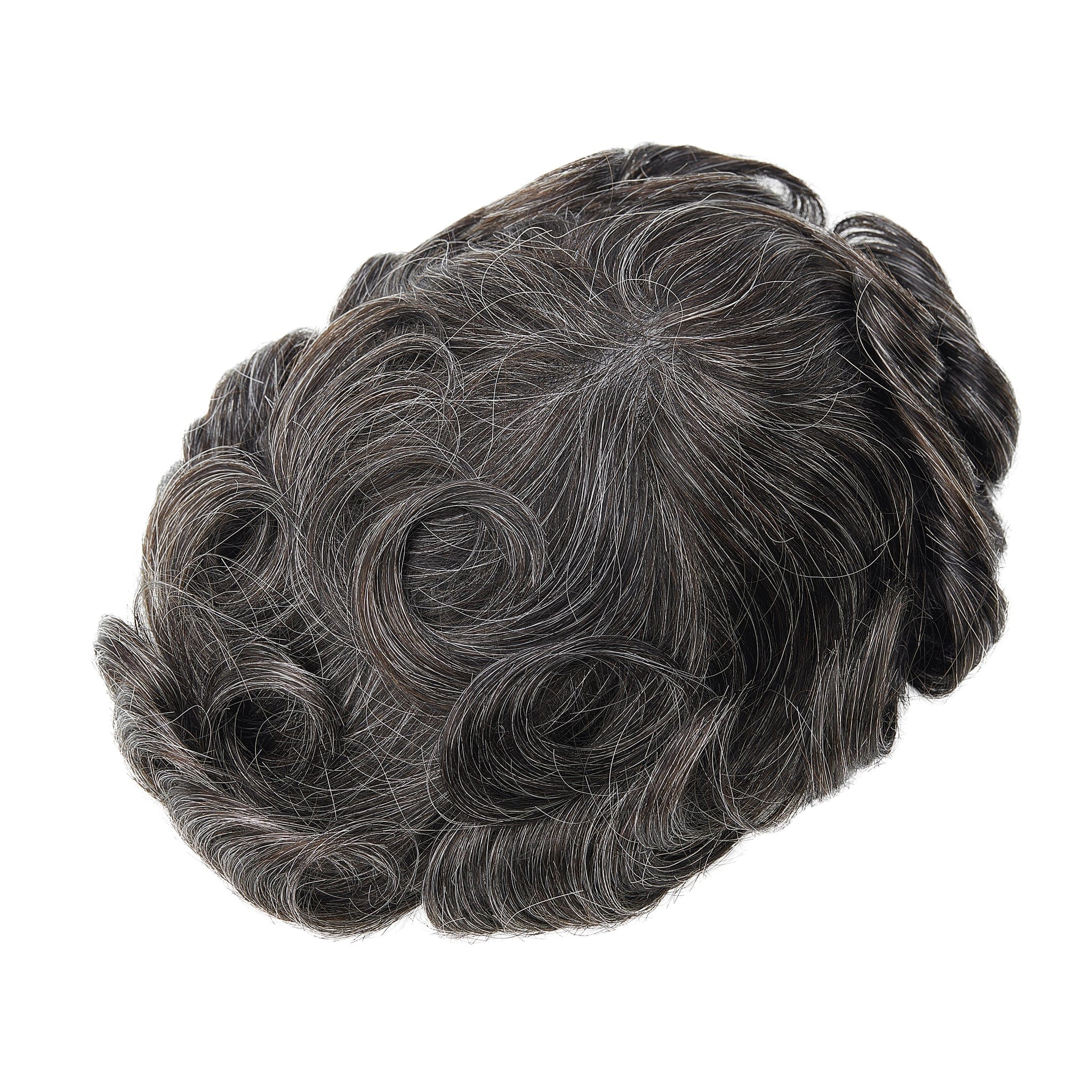 Punertava sävy 0,02-0,03 mm täysi poly ohut iho hiusjärjestelmät miehille | Poly-ihotoupee