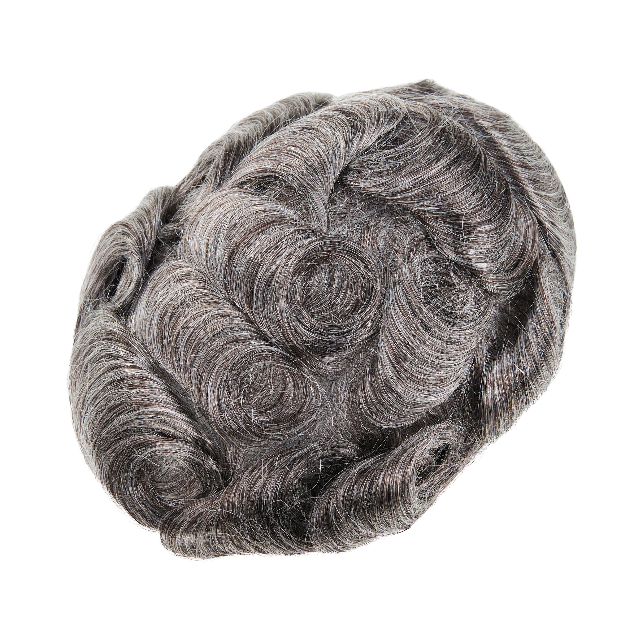 Punertava sävy 0,02-0,03 mm täysi poly ohut iho hiusjärjestelmät miehille | Poly-ihotoupee