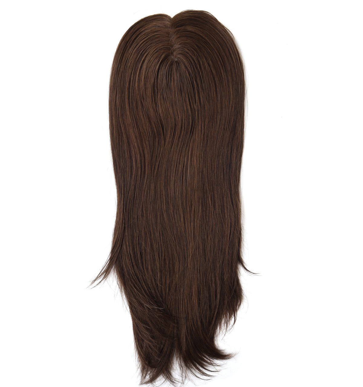 توبر شعر بقاعدة أحادية بمشبك للنساء 5.5 × 6 بوصات