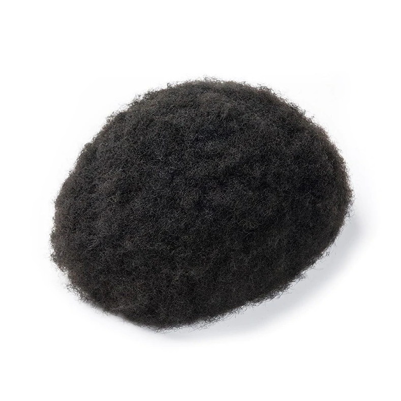 Afro Tupet dla Afroamerykanów | Systemy włosów typu afro z bazą z pełnej koronki dla mężczyzn