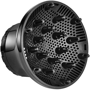 Justerbar hårtørrer diffuserdyse til styling af krøllet eller bølget hår