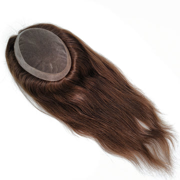 Ranskalainen pitsi polyskin-reunuksella -pohja naisten topperille