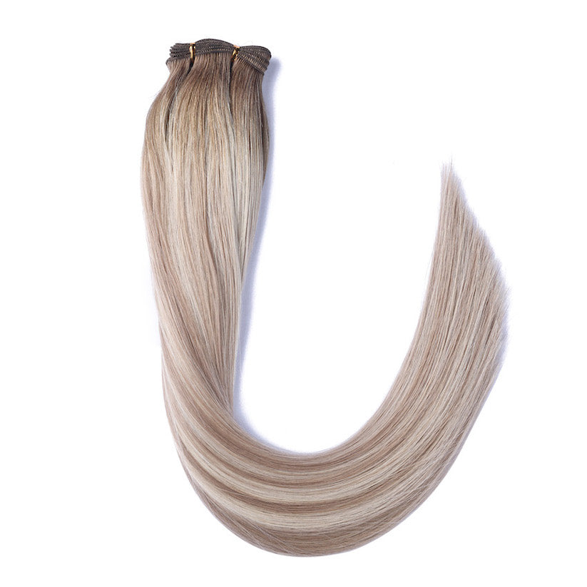West European Hand Tied Extensions With Cut Points