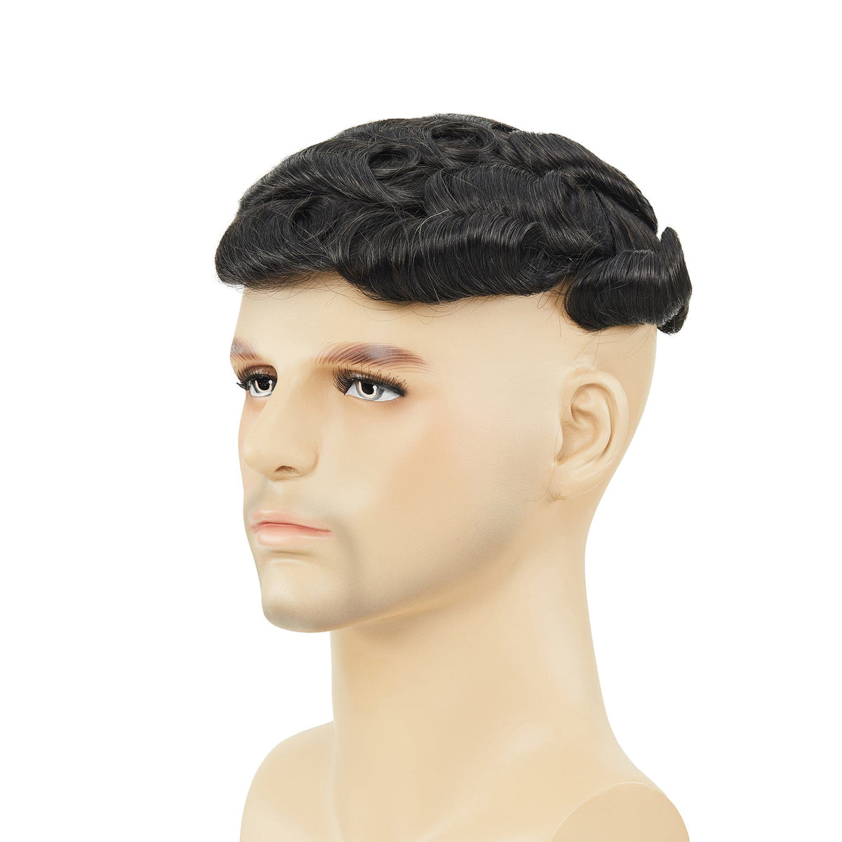 Прочные и долговечные мужские шиньоны Mono | Fine Mono с системой мужских волос по периметру из полиуретана