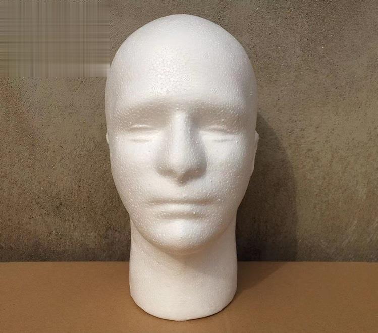 Model głowy z pianki peruka peruka manekin stojak wystawowy