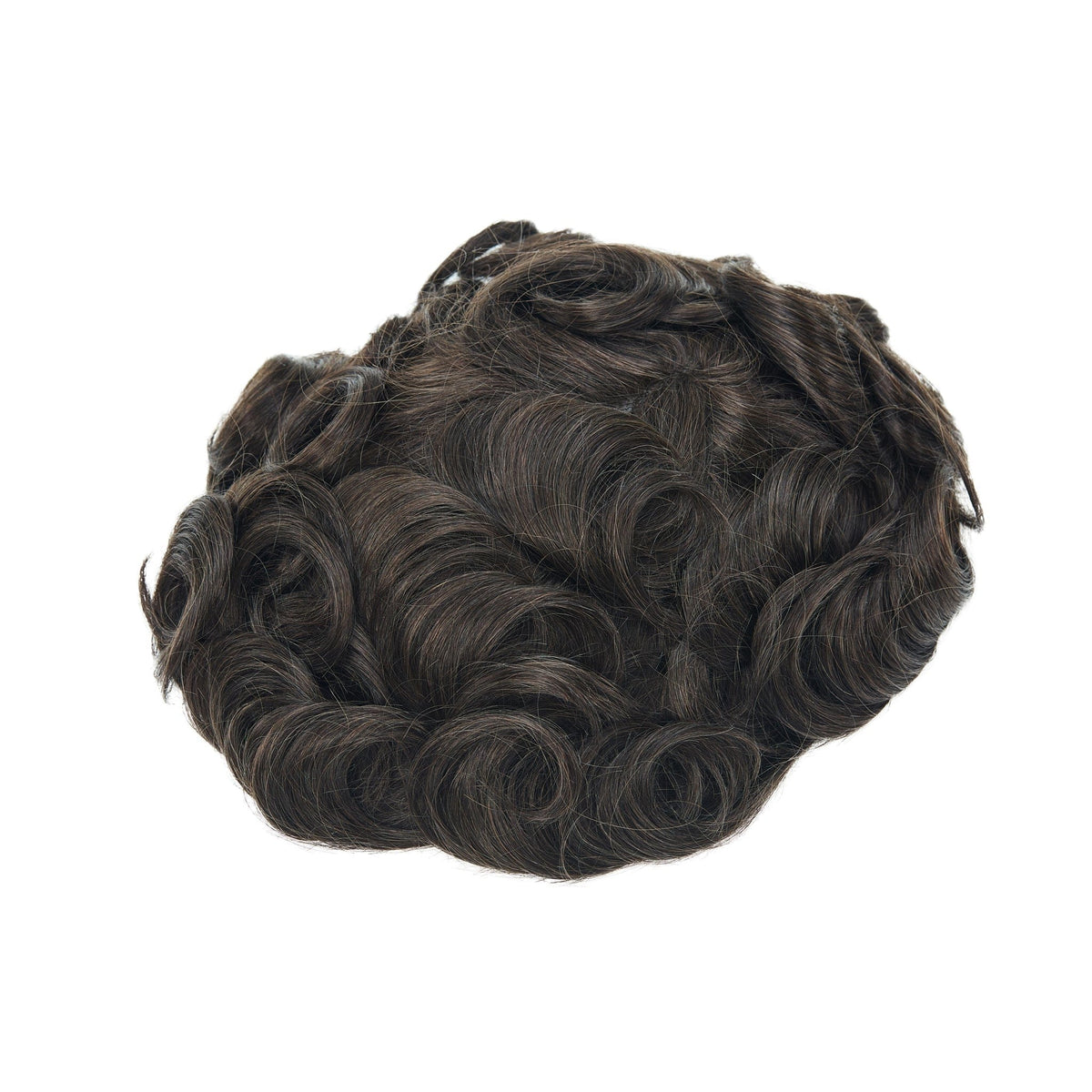 Men&#39;s Toupee Hollywood Style | French Lace Toupee with Thin Skin Perimeter and Lace Front Hairpieces