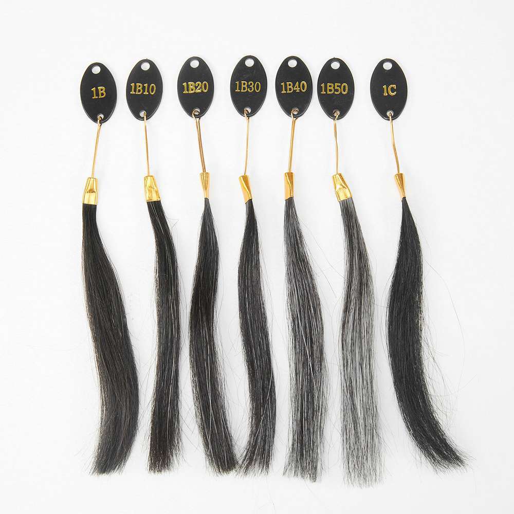 ReHair off black colors with gray blends